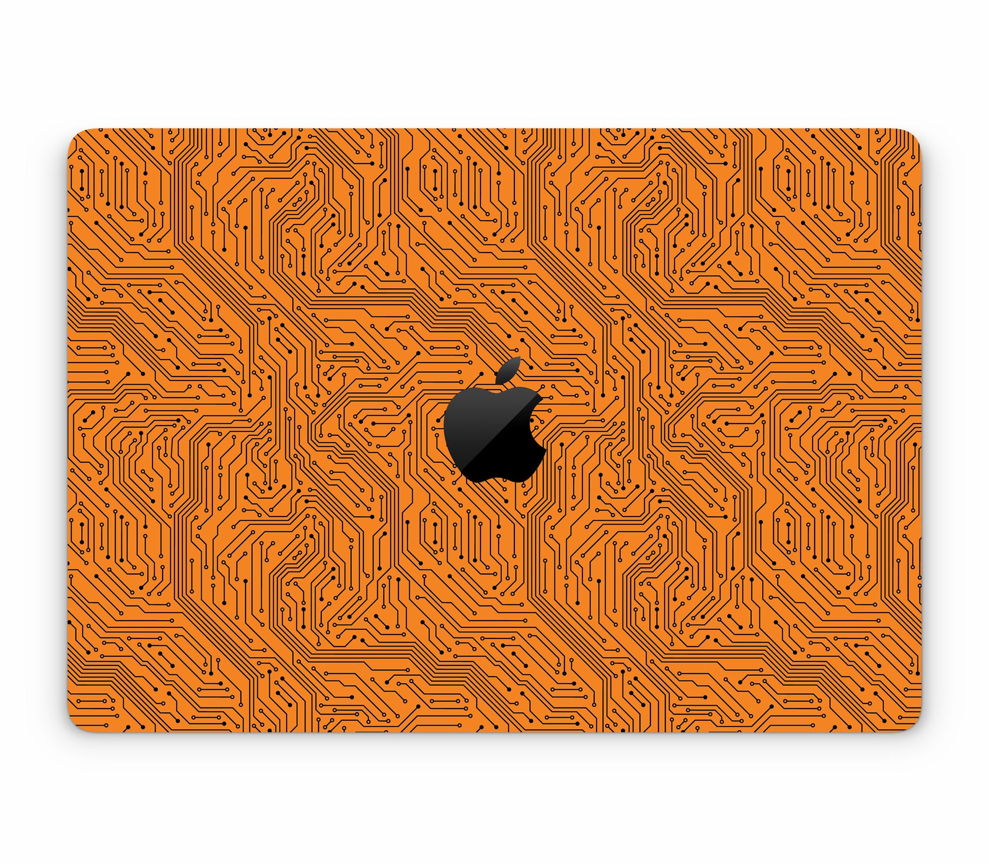 Macbook Pro 13" (2016-2019) Touch Bar skin, Pulse Grid, top skin with logo cutout