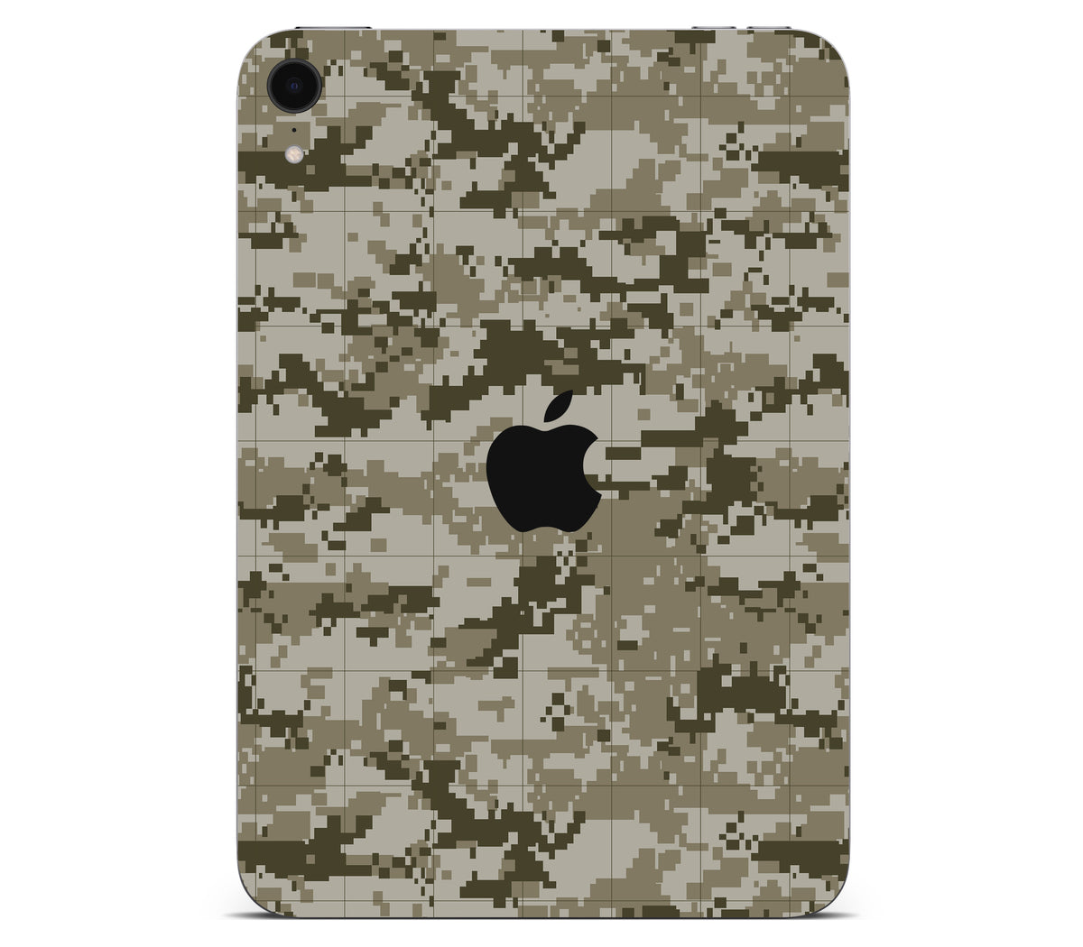 iPad Mini 7 (A17 Pro) skin, Stealth Mode, back skin with logo cutout