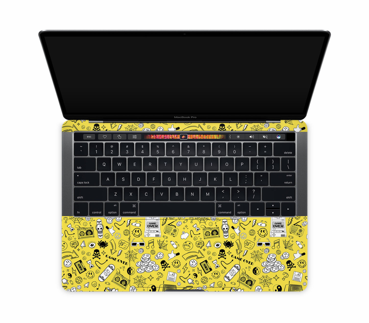MacBook Pro 13" (2016-2019) Touch Bar skin, 90’s Nostalgia, inside skin