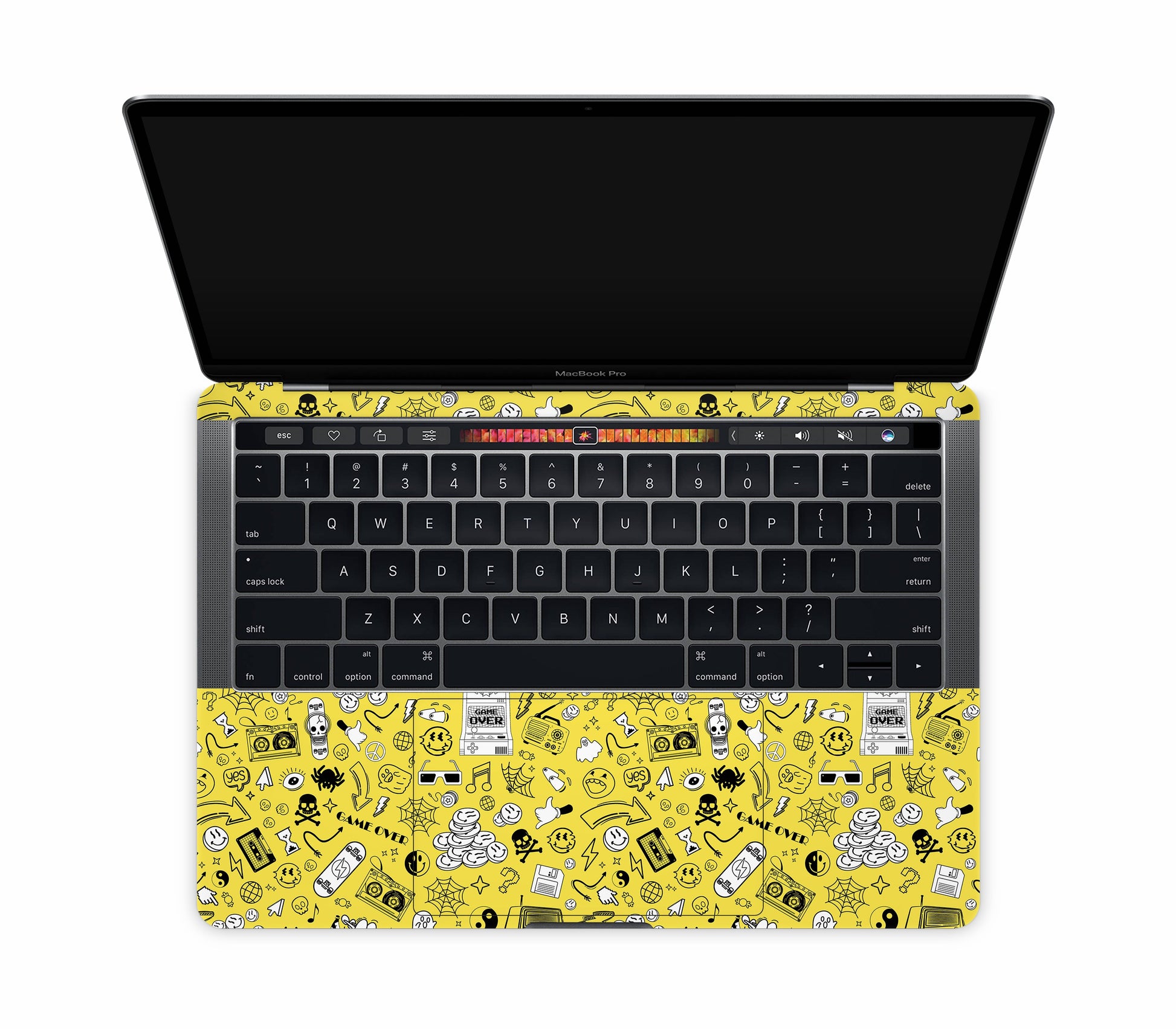 MacBook Pro 13" (2016-2019) Touch Bar skin, 90’s Nostalgia, inside skin