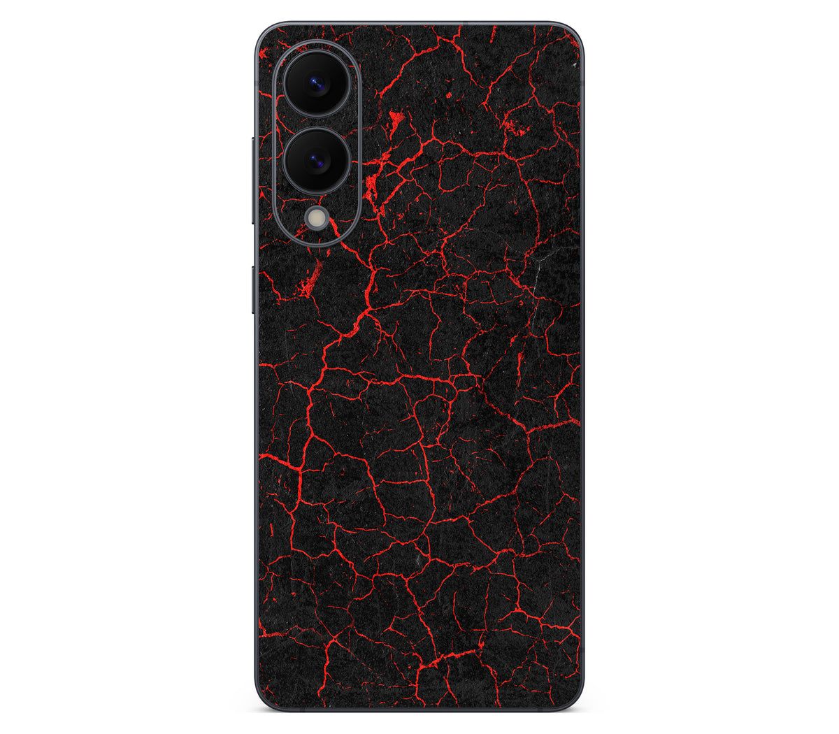 Galaxy S25 Edge skin, Hellcrack, back skin
