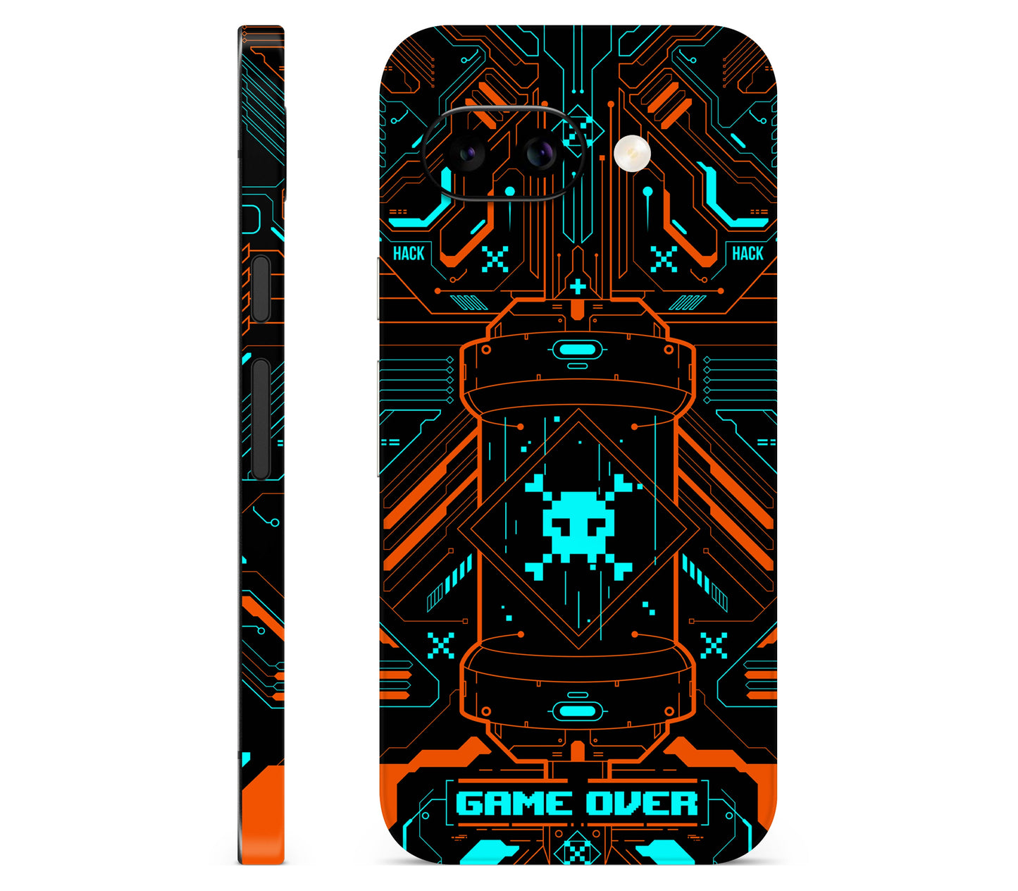 Google Pixel 10A skin, Fatal Error, full wrap skin