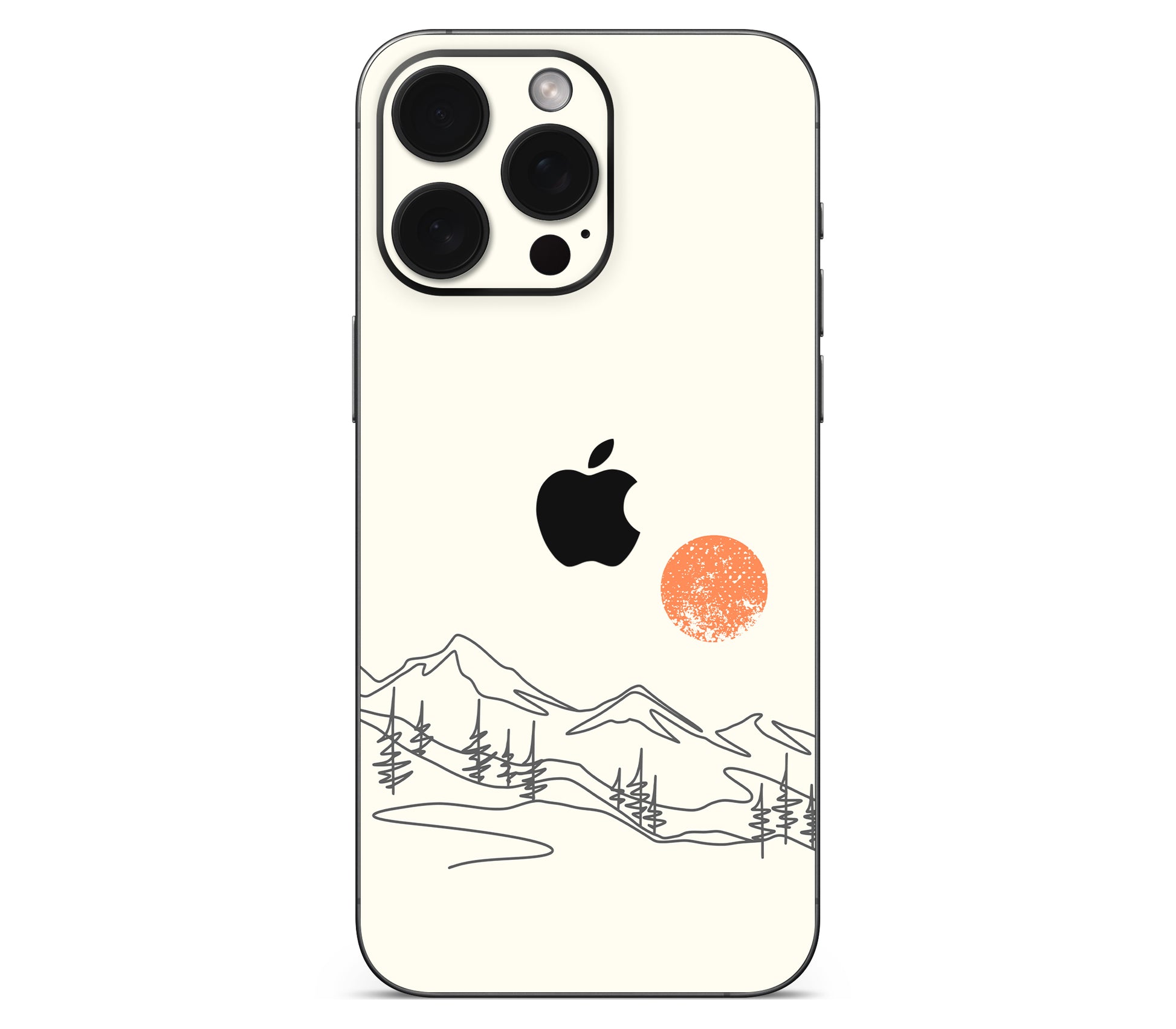 iPhone 15 Pro skin, Offline, back skin with logo cutout