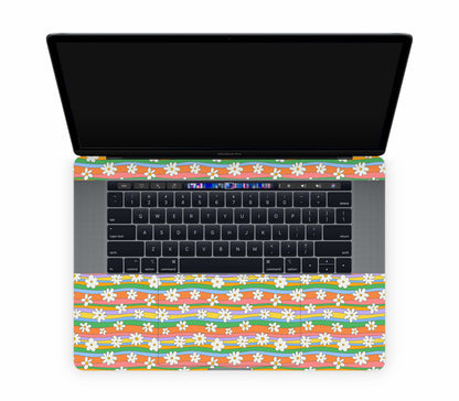 MacBook Pro 15" (2019, Touch Bar) skin, Daisy Drift, inside skin