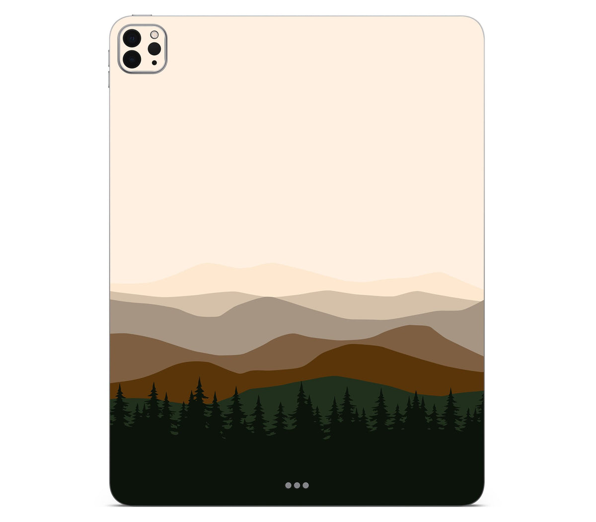 iPad Pro 11" (2020, Gen 2) skin, Sierra Dusk, back skin without logo cutout