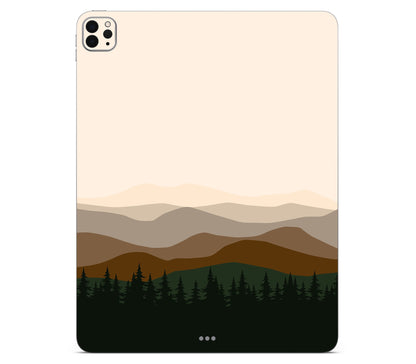 iPad Pro 11" (2020, Gen 2) skin, Sierra Dusk, back skin without logo cutout