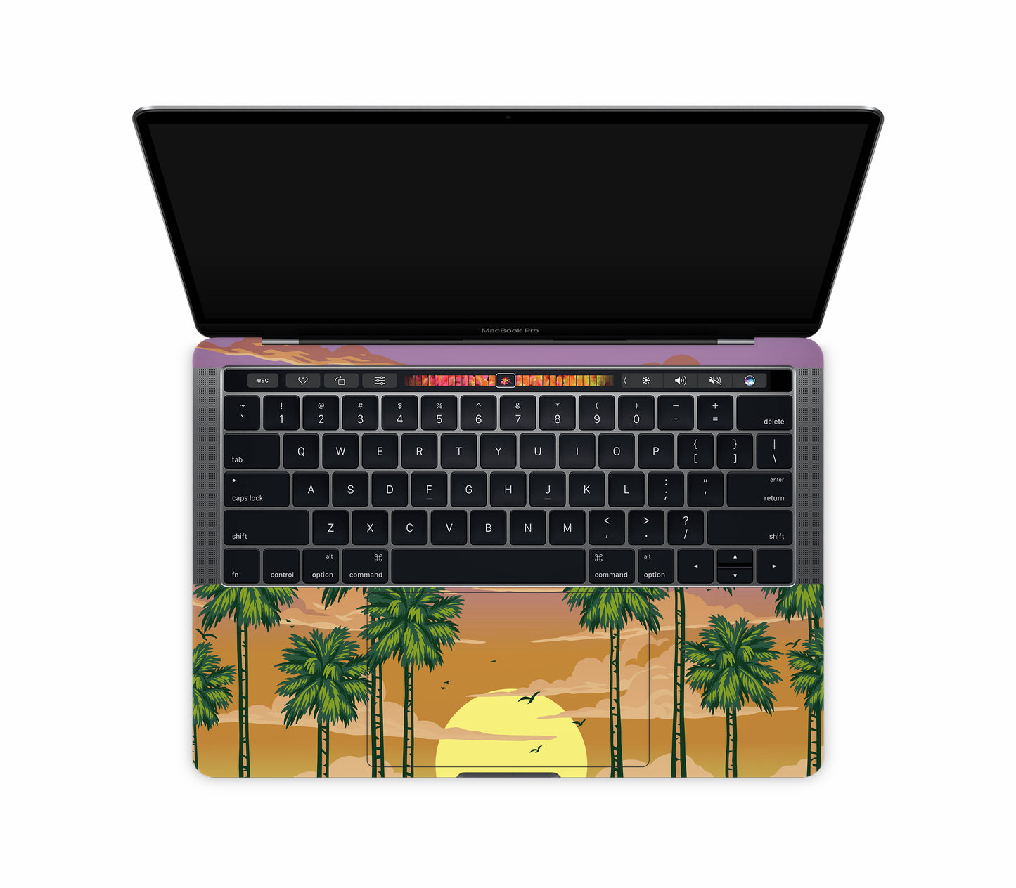 MacBook Pro 13" (2018 - 2019, Touch Bar) skin, Vice, inside skin