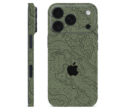 iPhone 18 Pro Max skin, Lockdown (Deathline), full wrap with logo cutout