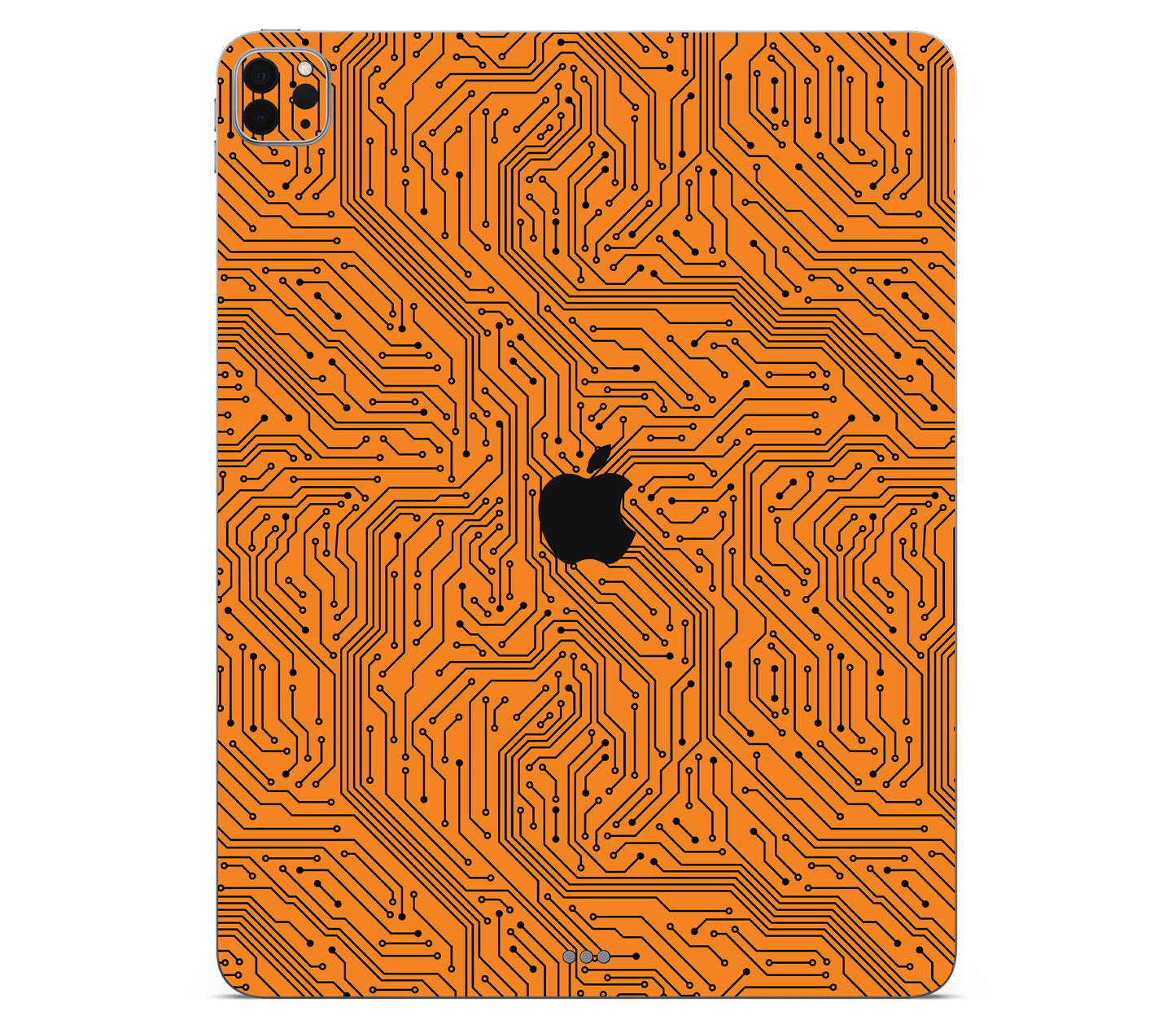 iPad Pro 12.9" (2022, Gen 6) skin, Pulse Grid, back skin with logo cutout