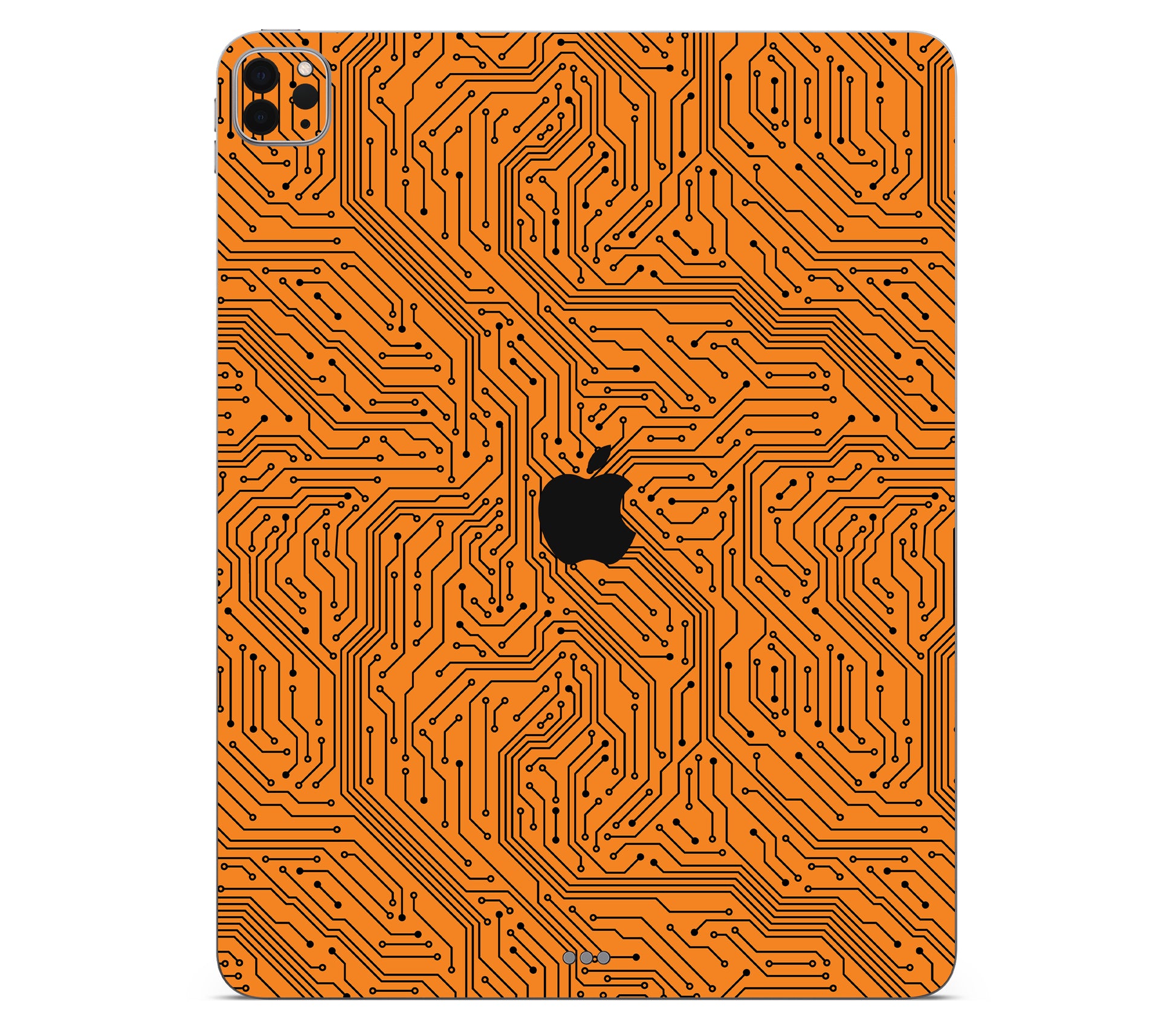 iPad Pro 12.9" (2022, Gen 6) skin, Pulse Grid, back skin with logo cutout