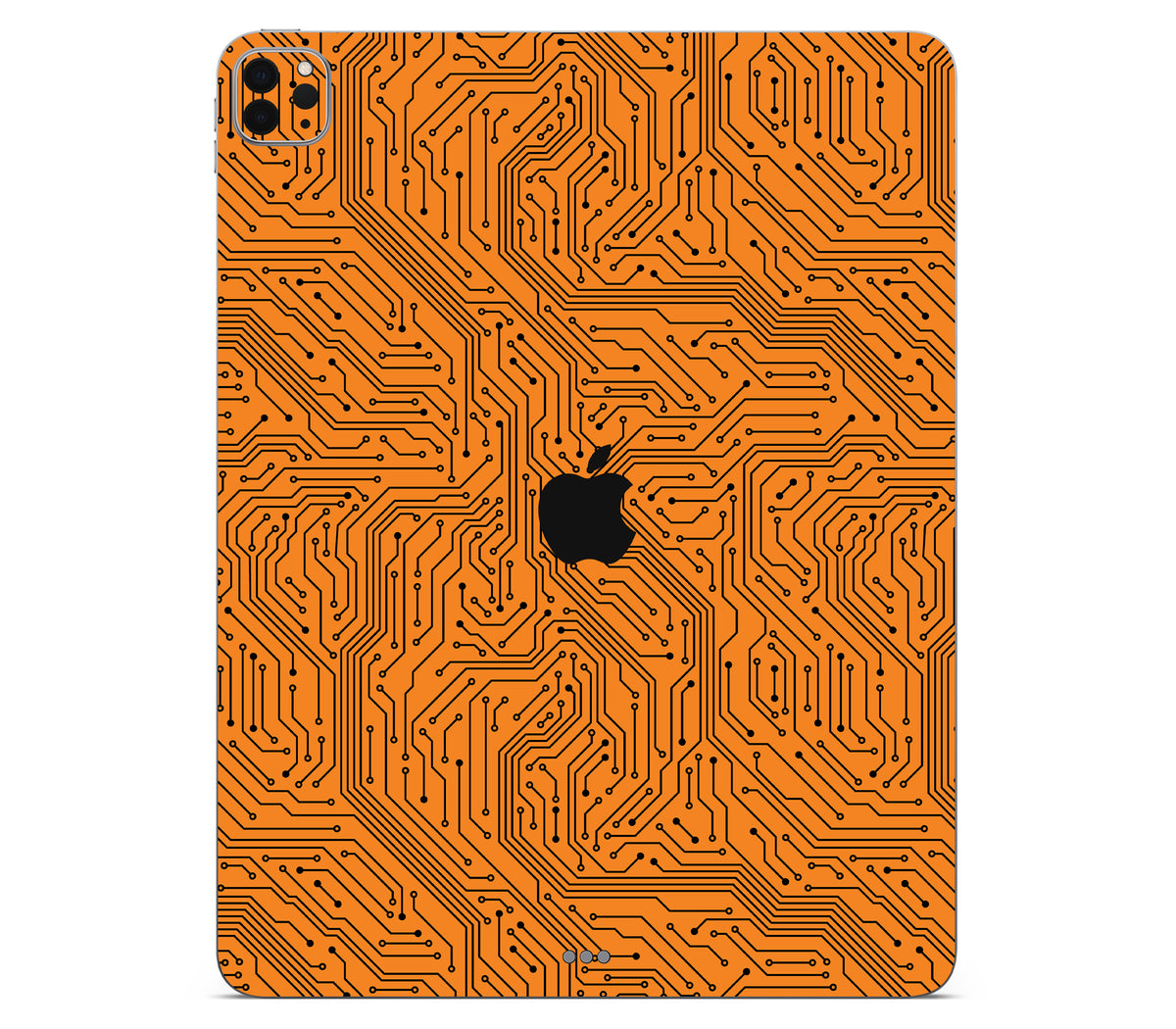 iPad Pro 12.9" (2021, Gen 5) skin, Pulse Grid, back skin with logo cutout