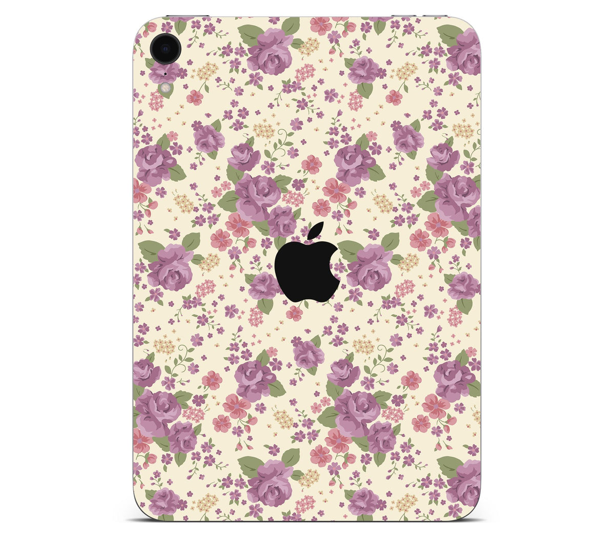 iPad Mini 6 skin, Lilac, back skin with logo cutout