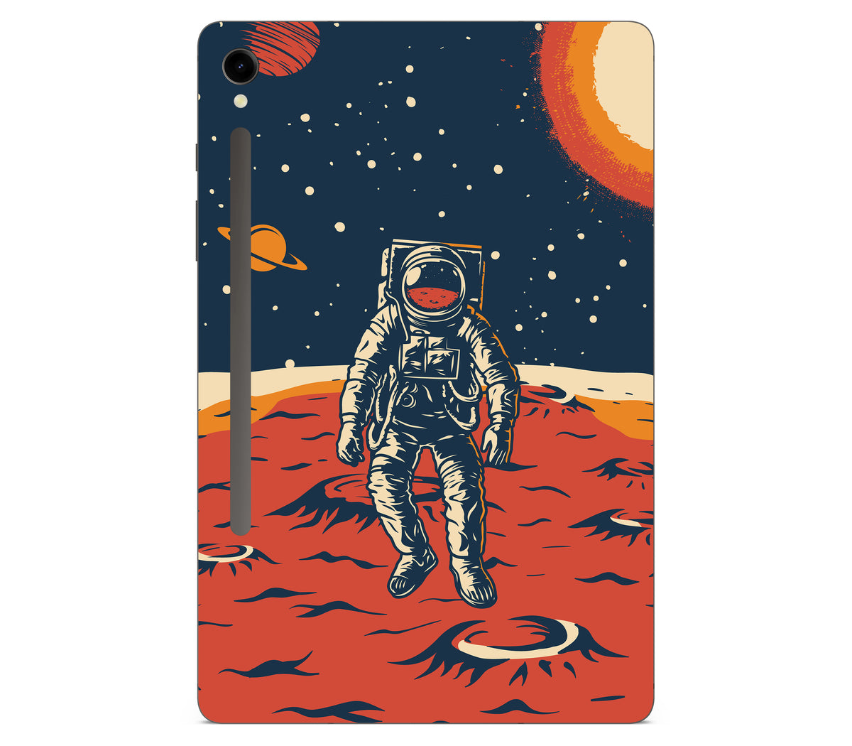 Galaxy Tab S9 skin, Martian, back skin