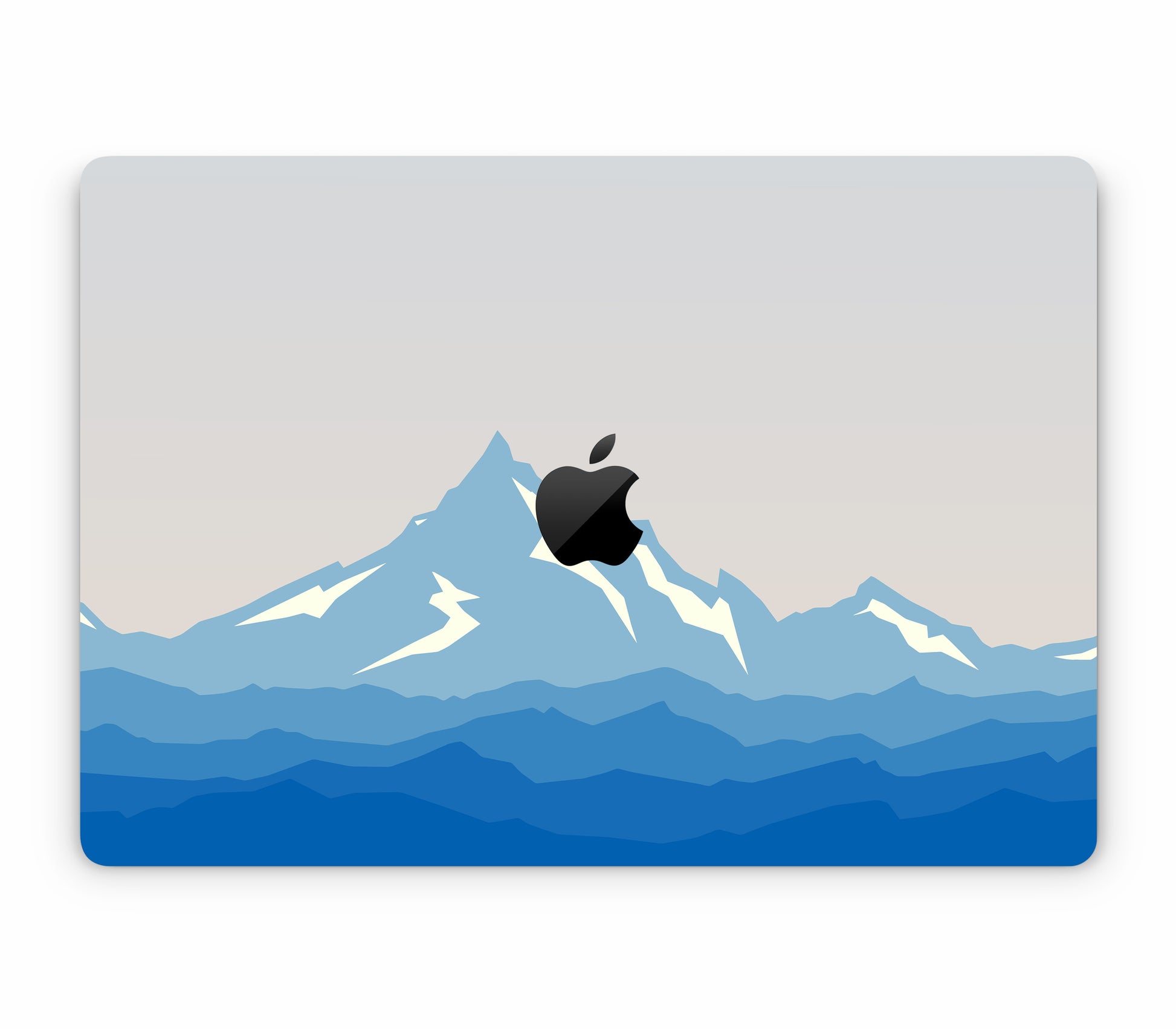MacBook Pro 16" (2023, M3) skin, Everest, top skin with logo cutout