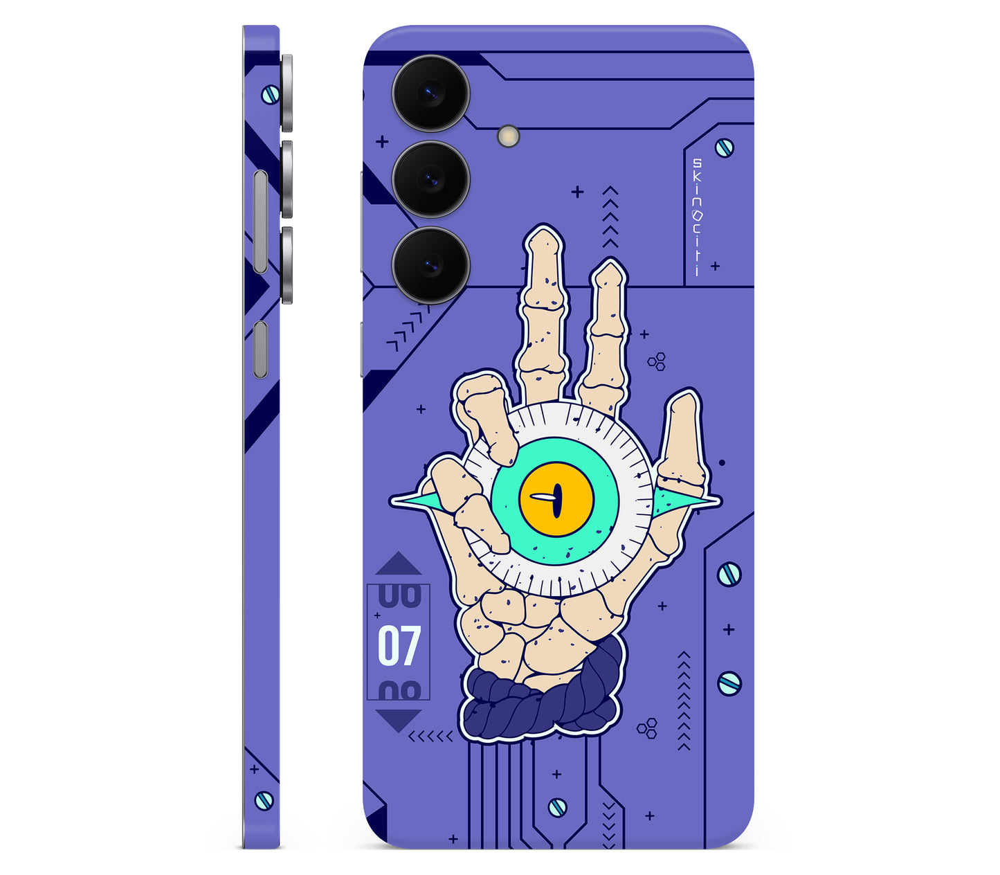 Galaxy S25 FE skin, Hypnotic, full wrap skin
