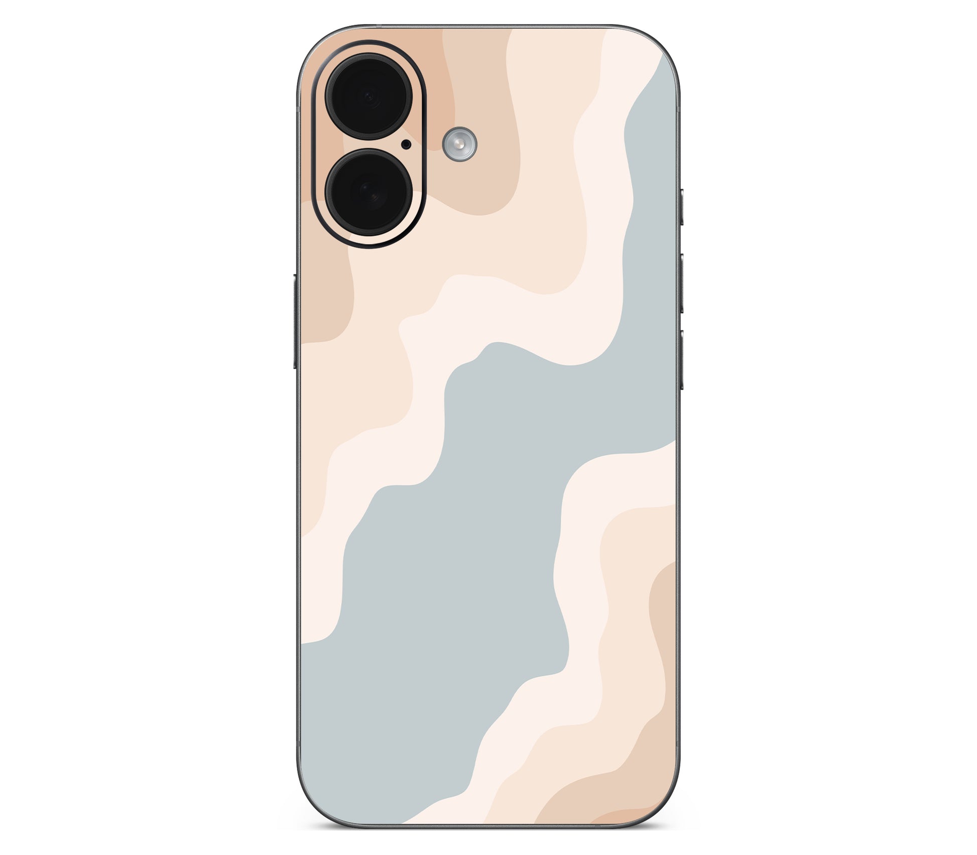 iPhone 17 skin, Drift (Haze), back skin without logo cutout
