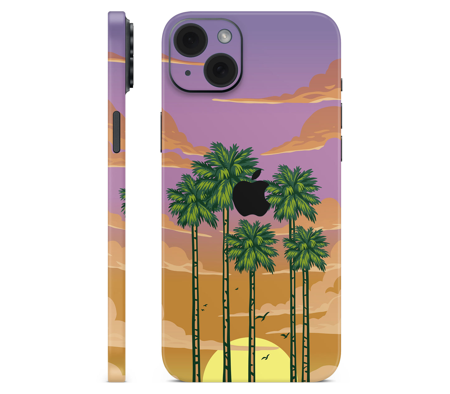iPhone 15 Plus skin, Vice, full wrap with logo cutout