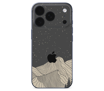 iPhone 17 Pro skin, Nightline, back skin with logo cutout