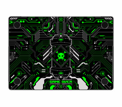 MacBook Pro 14" (2021, M1) skin, Fatal Error (Acid), bottom skin