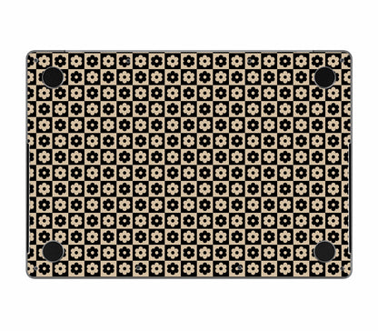 MacBook Pro 14" (2023, M3) skin, Floral Grid, bottom skin
