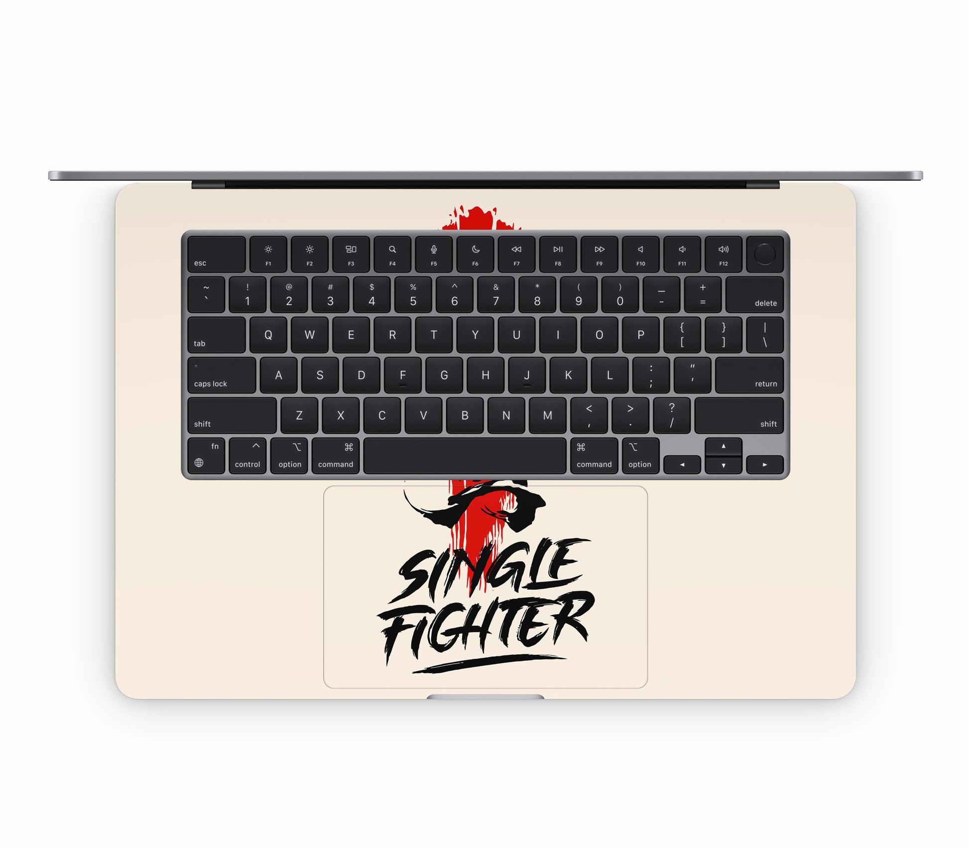 MacBook Air 15" (2024, M3) skin, Samurai, inside skin
