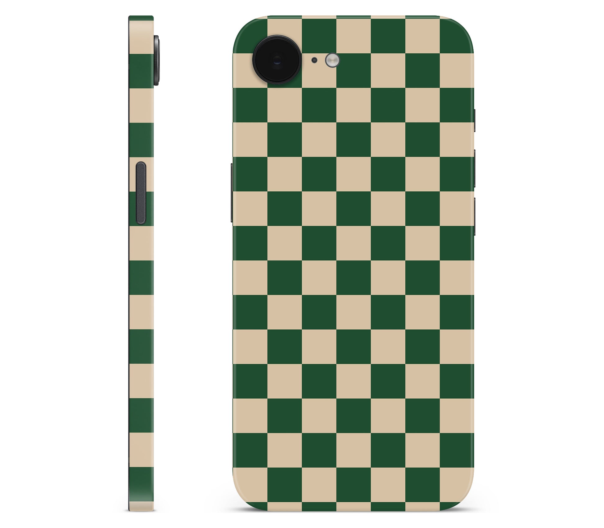 iPhone 17e skin, Queen’s Gambit, full wrap without logo cutout