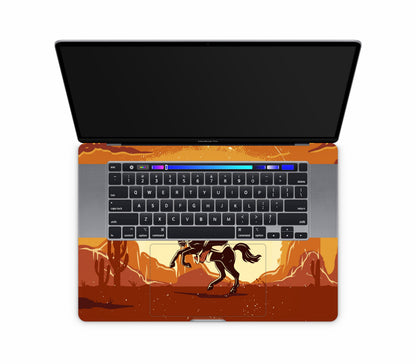 MacBook Pro 16" (2020, Touch Bar) skin, Cowboy, inside skin