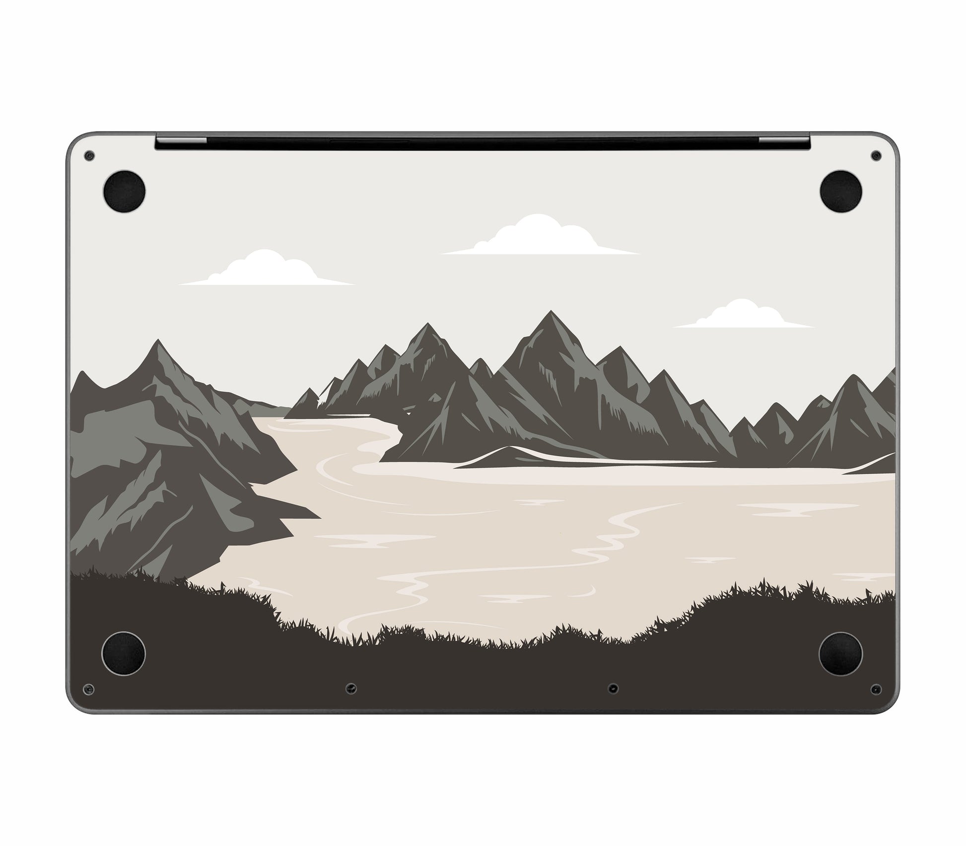 MacBook Pro 13" (2020, M1) skin, Dope Valley, bottom skin