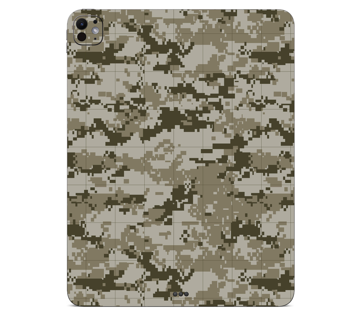 iPad Pro 11" (M5) skin, Stealth Mode, back skin without logo cutout