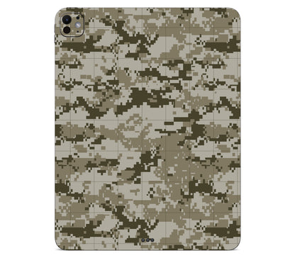 iPad Pro 11" (M5) skin, Stealth Mode, back skin without logo cutout