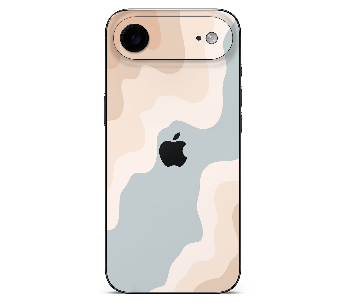 iPhone Air skin, Drift (Haze), back skin with logo cutout