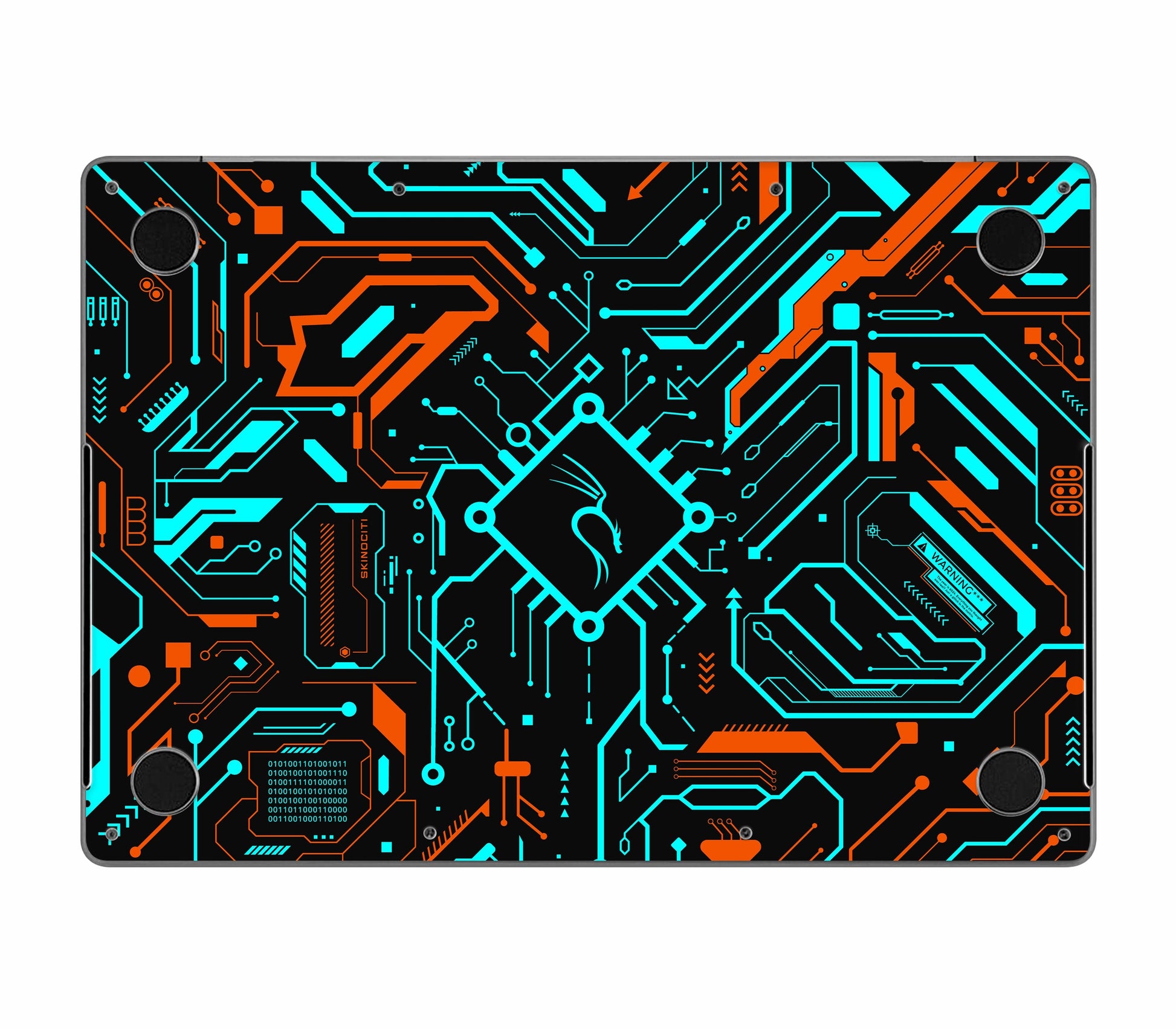 MacBook Pro 16" (2024, M4) skin, Kali (Core), bottom skin