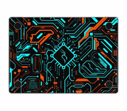 MacBook Pro 16" (2024, M4) skin, Kali (Core), bottom skin