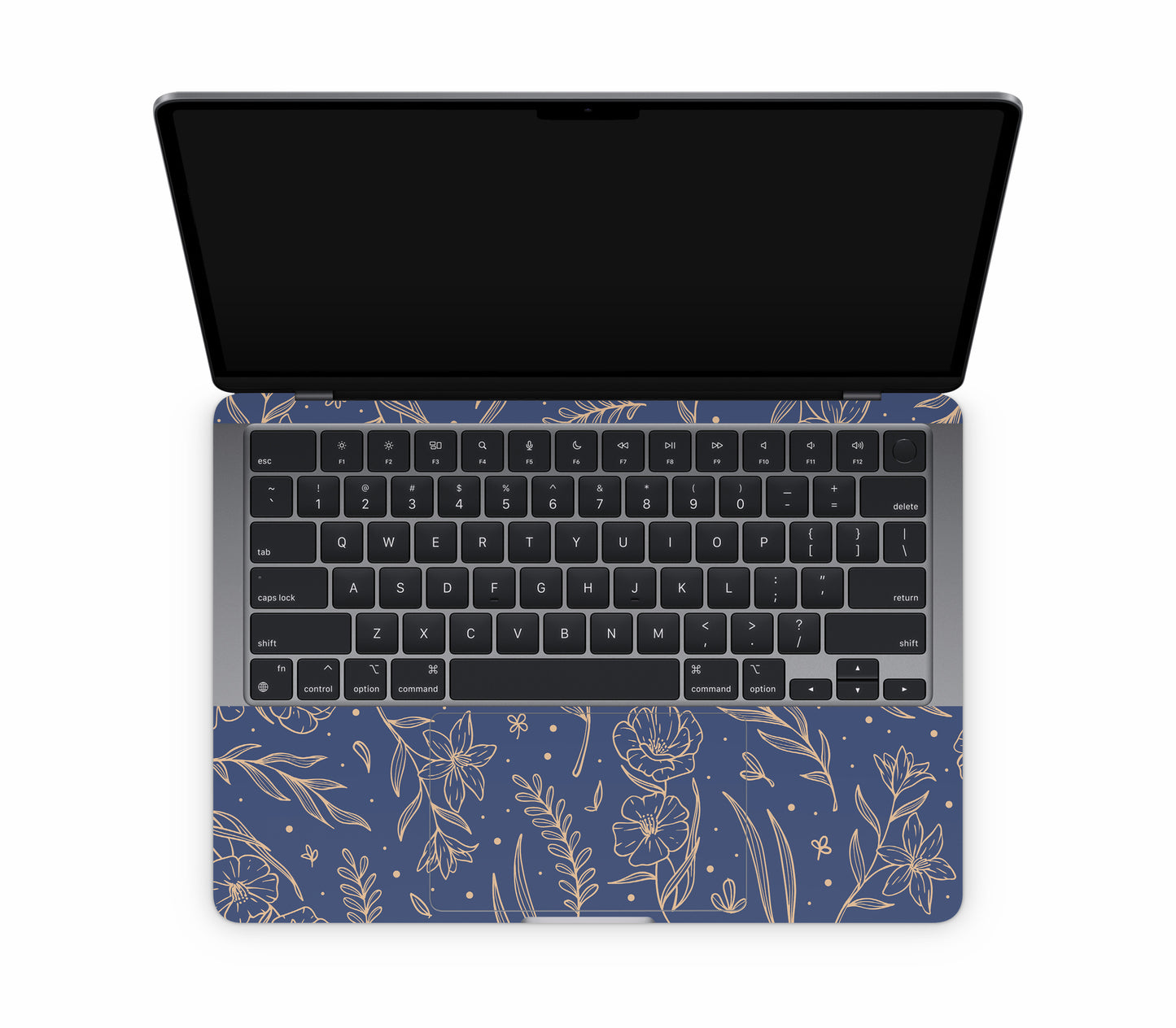 MacBook Air 13" (2022, M2) skin, Twilight, inside skin