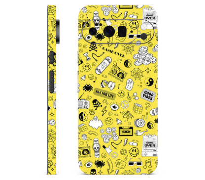 Google Pixel 11 Pro XL skin, 90’s Nostalgia, full wrap skin