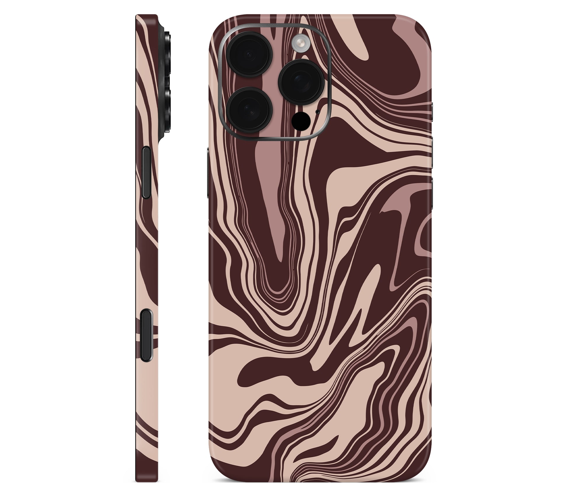 iPhone 16 Pro Max skin, Vertigo (Fever), full wrap without logo cutout