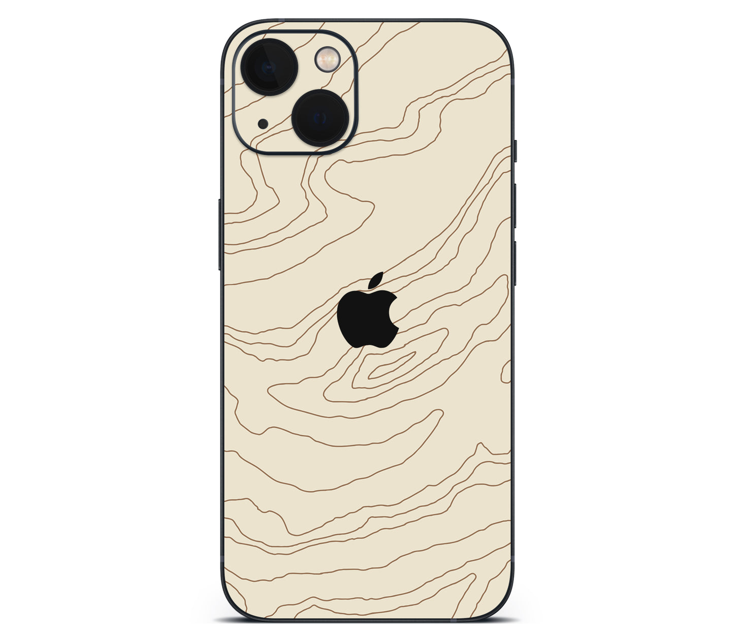 iPhone 13 skin, Dune, back skin with logo cutout