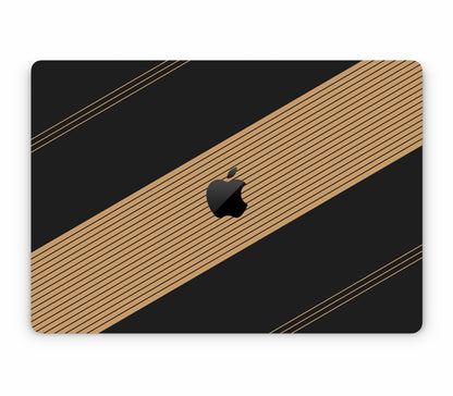 MacBook Air 15" (2024, M3) skin, Discipline, top skin with logo cutout