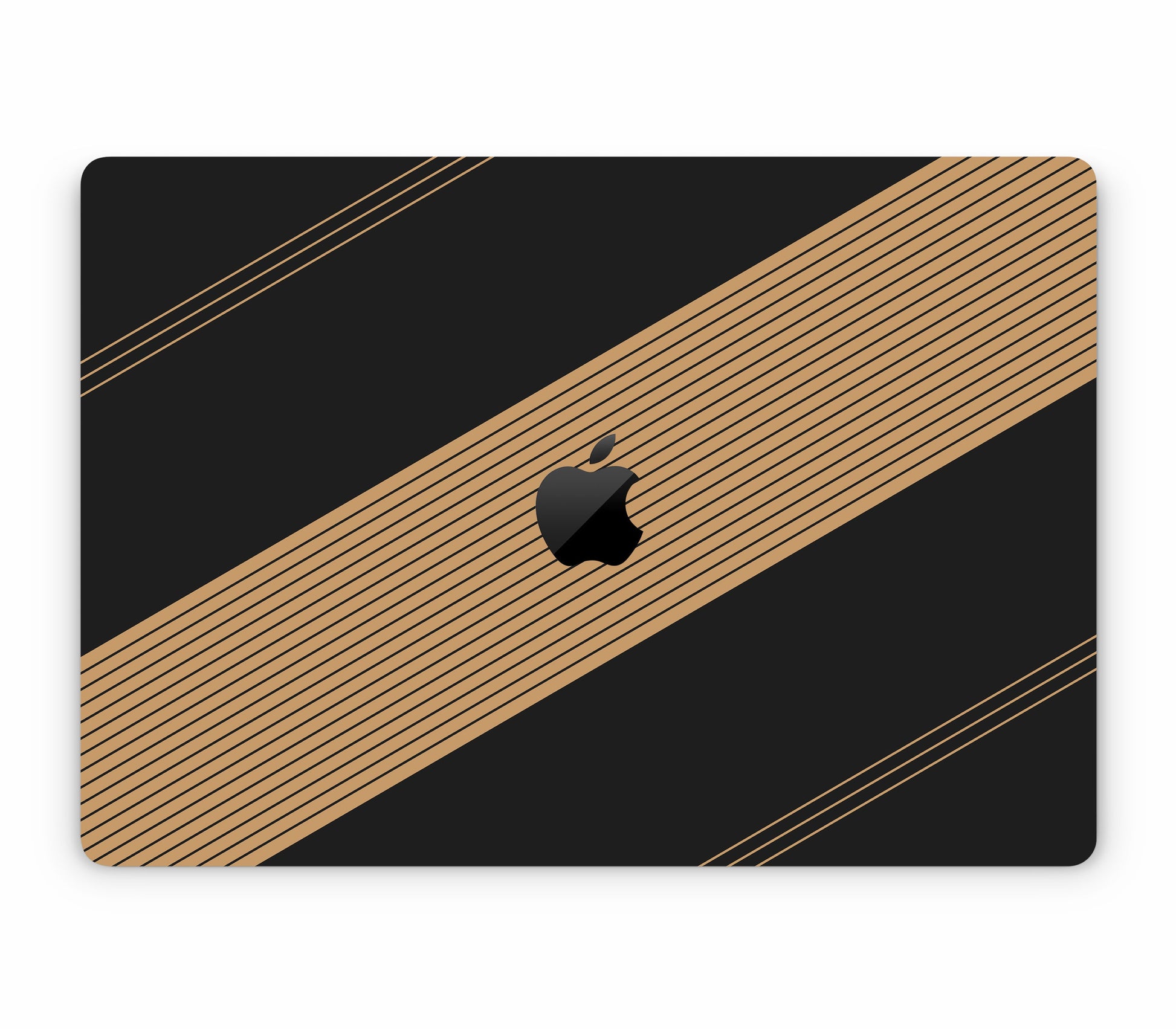 MacBook Air 15" (2023, M2) skin, Discipline, top skin with logo cutout