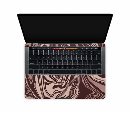 MacBook Pro 13" (2018 - 2019, Touch Bar) skin, Vertigo (Fever), inside skin