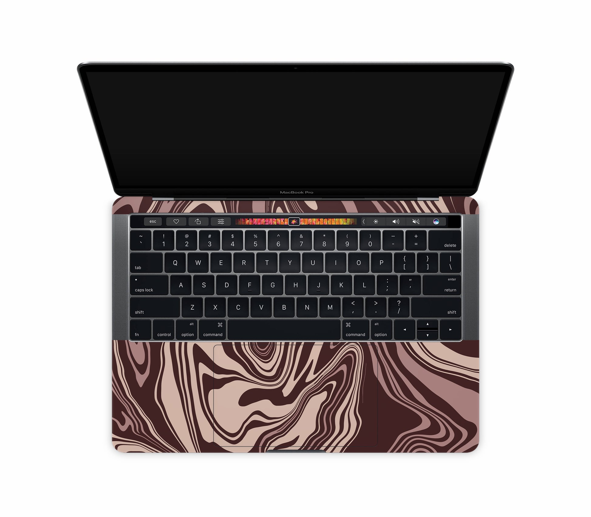 MacBook Pro 13" (2016 - 2017, Touch Bar) skin, Vertigo (Fever), inside skin
