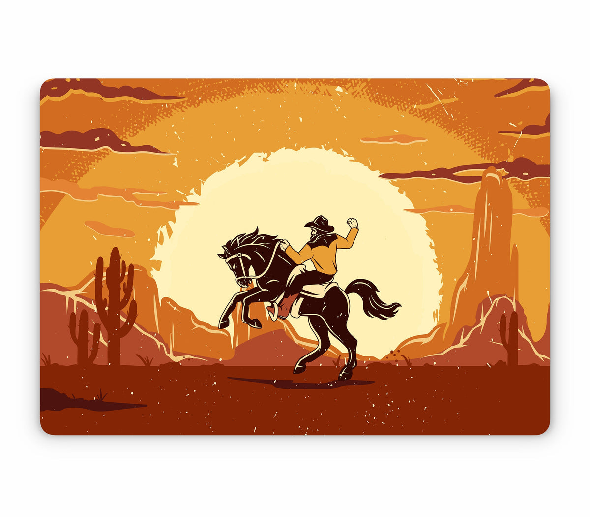 MacBook Air 15" (2025, M4) skin, Cowboy, top skin