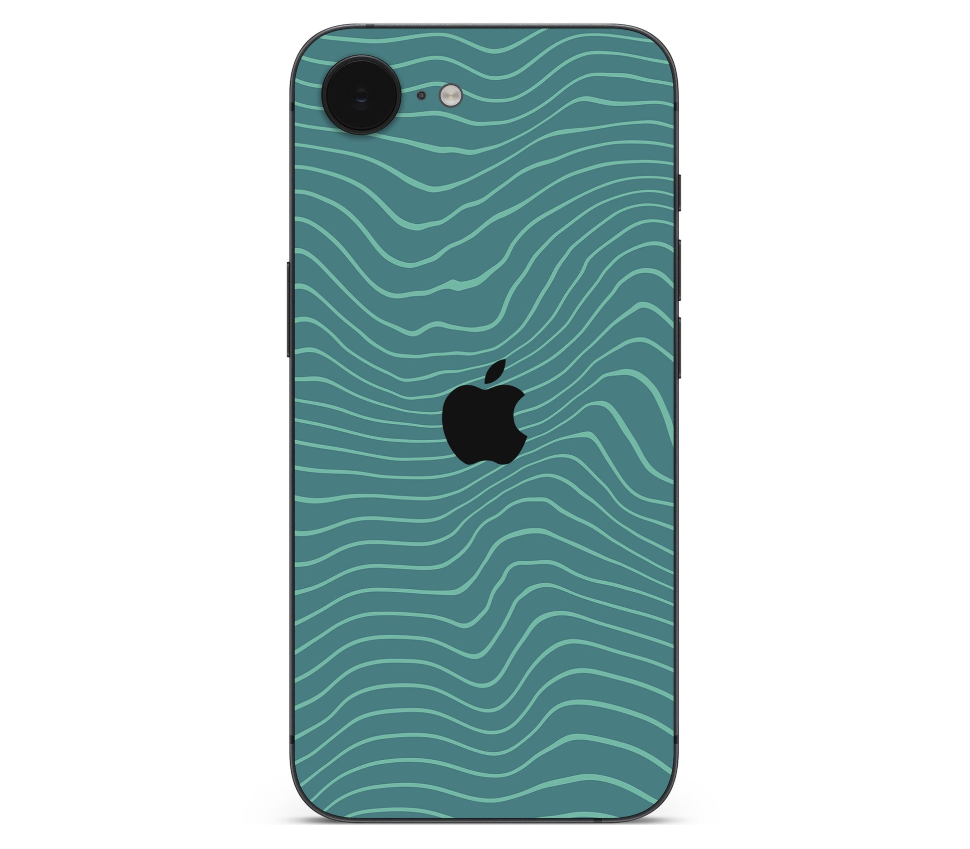 iPhone 16e skin, Tide, back skin with logo cutout