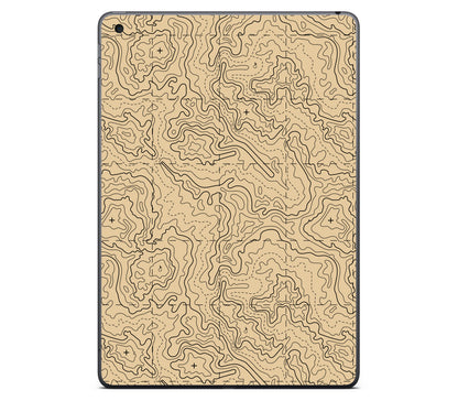 iPad 10.2" (2021, Gen 9) skin, Lockdown (Sandline), back skin without logo cutout
