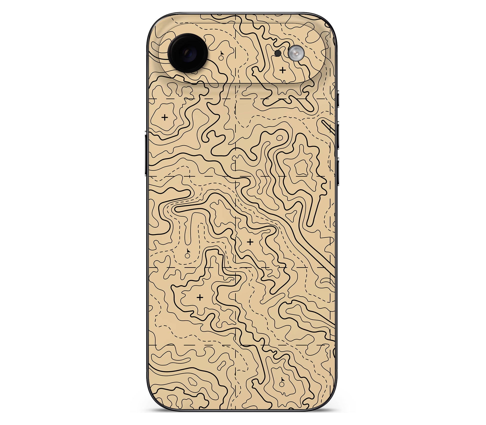 iPhone Air skin, Lockdown (Sandline), back skin without logo cutout