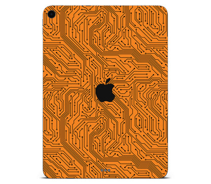 iPad Air 5 skin, Pulse Grid, back skin with logo cutout