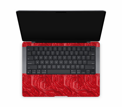 MacBook Pro 14" (2023, M3) skin, REDLINE, inside skin