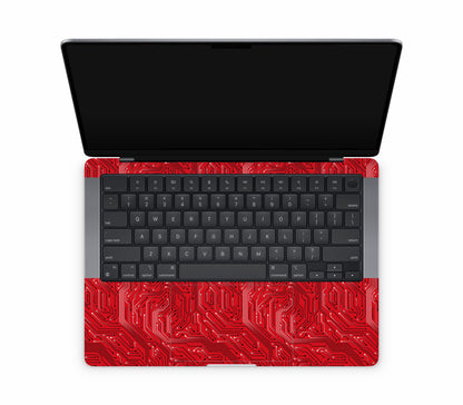MacBook Pro 14" (2025, M5) skin, REDLINE, inside skin