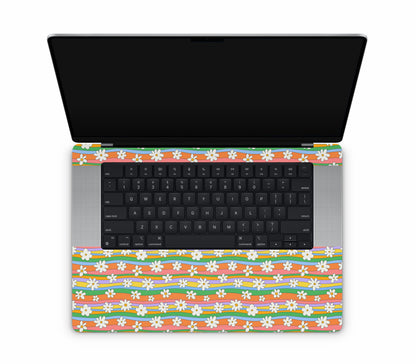 MacBook Pro 16" (2024, M4) skin, Daisy Drift, inside skin