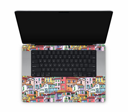 MacBook Pro 16" (2024, M4) skin, Menton Mosaic, inside skin